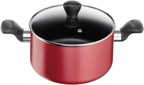 Tefal Super Cook Non Stick Thermo-spot 9 db-os, piros, alumínium, B243S987