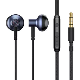   Baseus Encok H19 3.5mm vezetékes fülhallgató mikrofonnal és távirányítóval kék (NGH19-01)