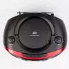 Aiwa BBTC-550RD Hordozható Retro Stílusú Kazetta, CD, MP3, USB, Bluetooth rádió, piros színben