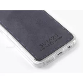   SURAZO BCL000056 iPhone 6 Szilikon Védőtok, Nubuk Bőr Borítással, Kék 1213968