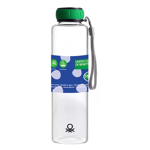 Benetton BE-0301 boroszilikát üveg palack 550 ml