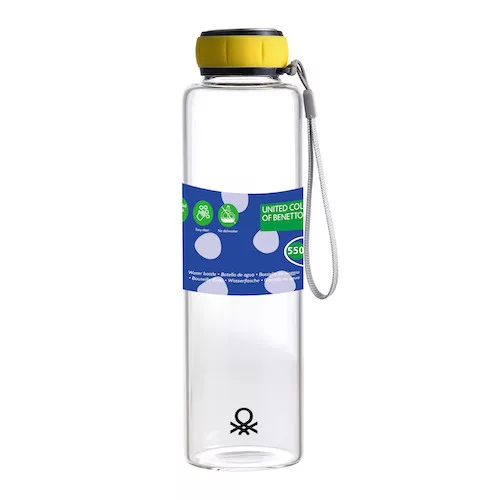 Benetton BE-0302 boroszilikát üveg palack 550 ml