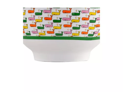 Benetton BE-0679 2 részes tál szett, 650 ml, bálnás