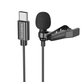   Borofone Lavalier vezetékes mikrofon usb-c csatlakozóval, 2 m