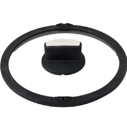 Bergner BG-35912 Ion Plus lábas fedővel 28 cm, 5,5L  fekete