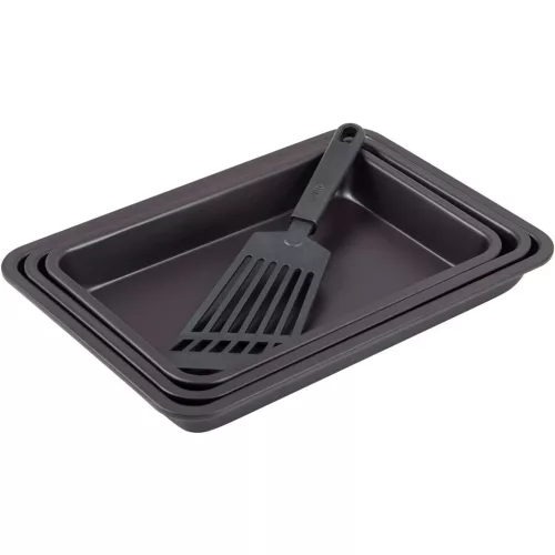 BERGNER BG-37248-GY 4 részes tepsi szett