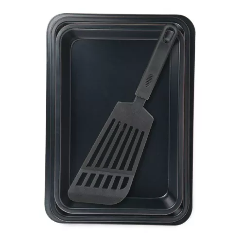 BERGNER BG-37248-GY 4 részes tepsi szett