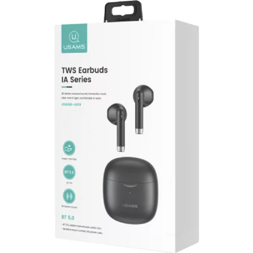 USAMS BHUIA01 Bluetooth Headset - Fekete
