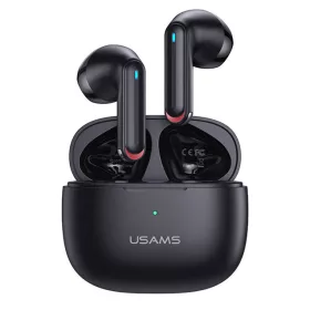   USAMS BHUNX01 dupla mikrofonos bluetooth fülhallgató, töltőtokkal BT 5.2