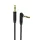 Borofone BL4 3.5 - 3.5 mm jack aranyozott kábel, 2m AUX fekete