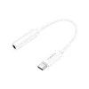 Foneng BM21 3.5mm jack - USB-C audio kábel, 0,1m (fehér)
