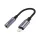 Foneng Audio adapter BM30L Lightning 3,5 mm-es mini jack audio adapter fekete