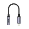 Foneng Audio adapter BM30L Lightning 3,5 mm-es mini jack audio adapter fekete