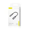 Foneng Audio adapter BM30L Lightning 3,5 mm-es mini jack audio adapter fekete