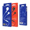 Borofone BM40 Sage fehér mikrofonos fülhallgató, headset 1377608