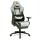 BeMaDa BMD1118A Gamer szék párnával - szürke/fekete/kék - 84 x 52 / 48 x 50 cm