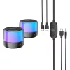 Borofone BP12 Bluetooth hangszóró RGB leddel 2 x 5W