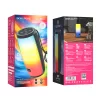 Borofone BR20 bluetooth hangszóró RGB  BT, FM, TF kártya, USB flash meghajtó, TWS, 5W fekete