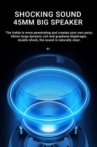 Borofone BR3 vezeték nélküli bluetooth Hangszóró, Piros