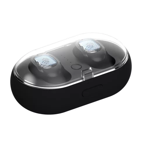 Devia Joypods V2 vezeték nélküli Bluetooth sztereó fülhallgató BT5.0 fekete