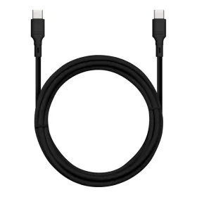   BlueStar USB-C/USB-C kábel, 3A, 60W, 1m, fekete, DC-001CC3.0