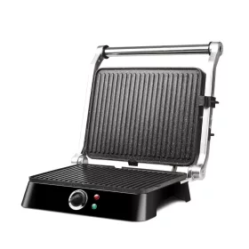   Girmi BS44 PETRAVERA Nagy teljesítményű kontaktgrill speciális Petravera bevonattal, 1400W