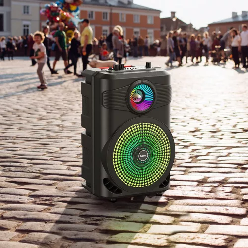 HOCO BS46 Bluetooth party box hangszóró mikrofonnal 10W