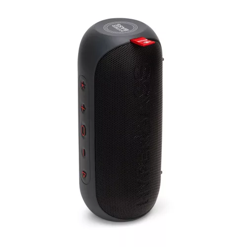 Aiwa BST-650DARK (BK) Hordozható Bluetooth hangszóró Hyper Bass mélyhangokkal fekete színben