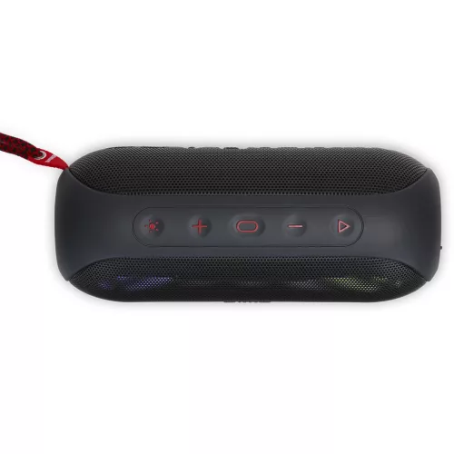 Aiwa BST-650DARK (BK) Hordozható Bluetooth hangszóró Hyper Bass mélyhangokkal fekete színben