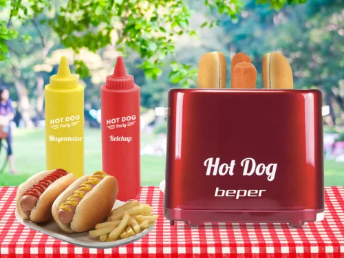 Beper BT.150Y Hotdog készítő 750W