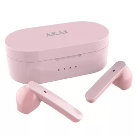 Akai wireless TWS fülhallgató Pink
