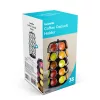Bewello Fém kávékapszula tartó - 35 db Dolce Gusto kapszulához - 165 x 165 x 320 mm - fekete (BW0997)