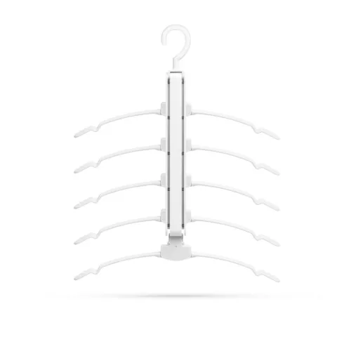 Bewello BW2029 Helytakarékos rendszerező vállfa - 5 db akasztó