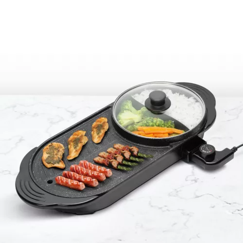 Bewello BW2060 Elektromos grill és fazék - 230V - 1500 W