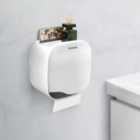   Bewello BW3003 WC-papír tartó szekrény - fehér - 200 x 130 x 205 mm