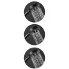 Bewello BW3013 Ergonomikus zuhanyfej - 3 funkcióval - matt fekete