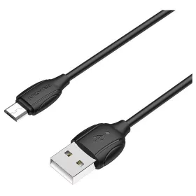 Borofone BX19 USB 2.0 - Micro USB töltőkábel 1m - Fekete