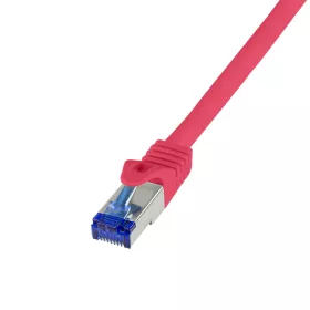   Logilink Patch kábel Ultraflex, Cat.6A, S/FTP, piros, 15 m (C6A104S)