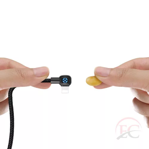 Mcdodo kábel Woodpecker USB-Lightning 1.8 m fekete CA-5792 automatikus kikapcsol