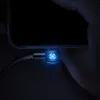 Mcdodo kábel Woodpecker USB - USB-C 1.0 m fekete CA-5920 automatikus kikapcsolás
