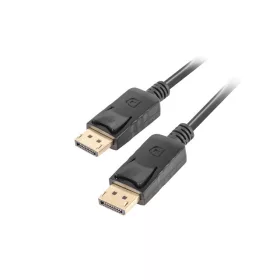 Lanberg Displayport M/M 4K fekete kábel, 1m