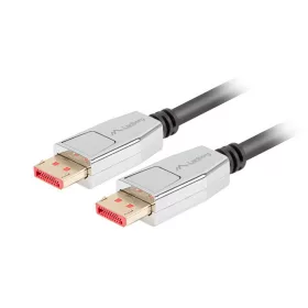   Lanberg Displayport M/M CABLE 20 PIN V1.4 8K 60HZ fekete kábel, 1m