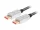 Lanberg Displayport M/M CABLE 20 PIN V1.4 8K 60HZ fekete kábel, 1m