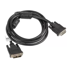   Lanberg DVI-D apa (18+1) - DVI-D apa (18+1) single link fekete kábel, 1.8m