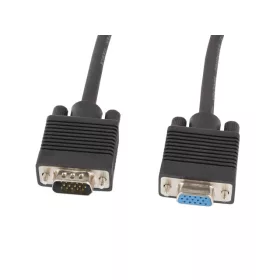 Lanberg  VGA - VGA Hosszabbító kábel 1.8m Fekete