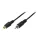 Logilink Audiokábel, RCA/M - RCA/M, fekete, 5 m (CA1032)