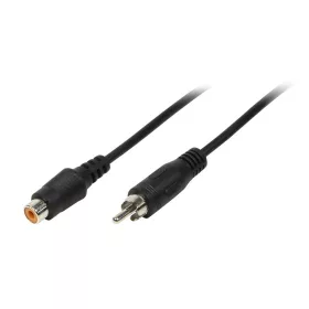 Logilink Audiokábel, RCA/M - RCA/M, fekete, 10 m (CA1033)