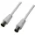 Logilink TV antenna kábel, IEC /M - IEC /F, CCS, fehér, 2,5 m (CA1061)