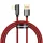 Baseus Legend 90 fokban döntött USB - Lightning kábel 2.4A 2m piros (CACS000109)
