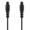 Nedis CAGP25000BK100 Toslink csatlakozó, fekete, 10 m